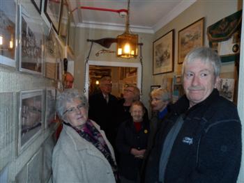 Visitors come to help us celebrate