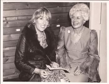 Esther Rantzen and Ada Johnston