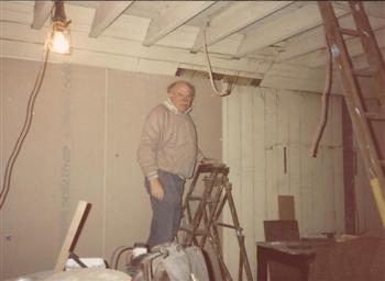 Mr Billy Wood Working on new alterations
