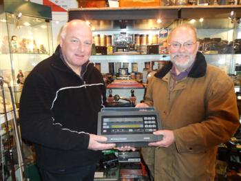 Donald Henderson with Willie Williamson presenting Decca Radio