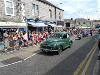 Morris in Parade in Dalbeattie
