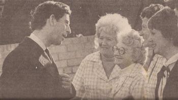 Prince Charles at Stelrad Dalbeattie 1997